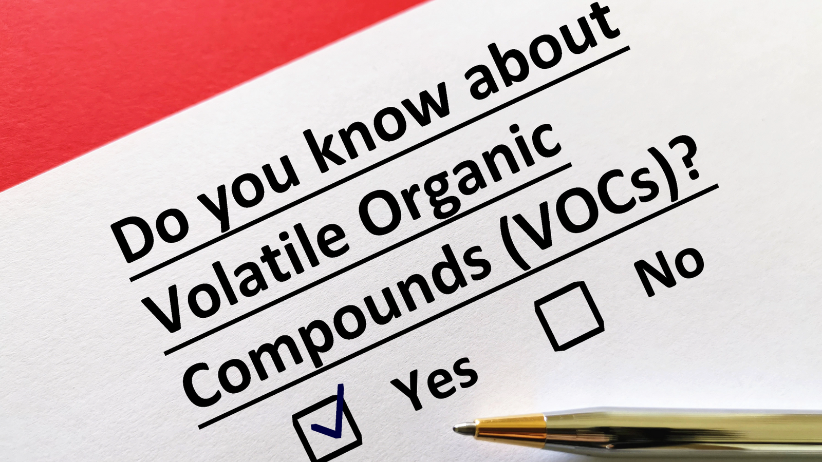 What Are VOCs, and Why Should You Be Concerned?
