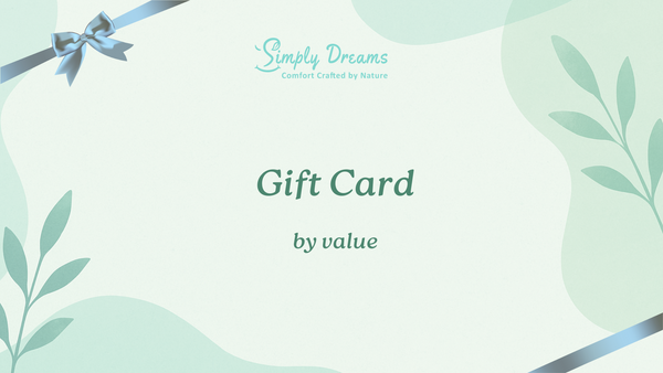 Simply Dreams Gift Card by Value