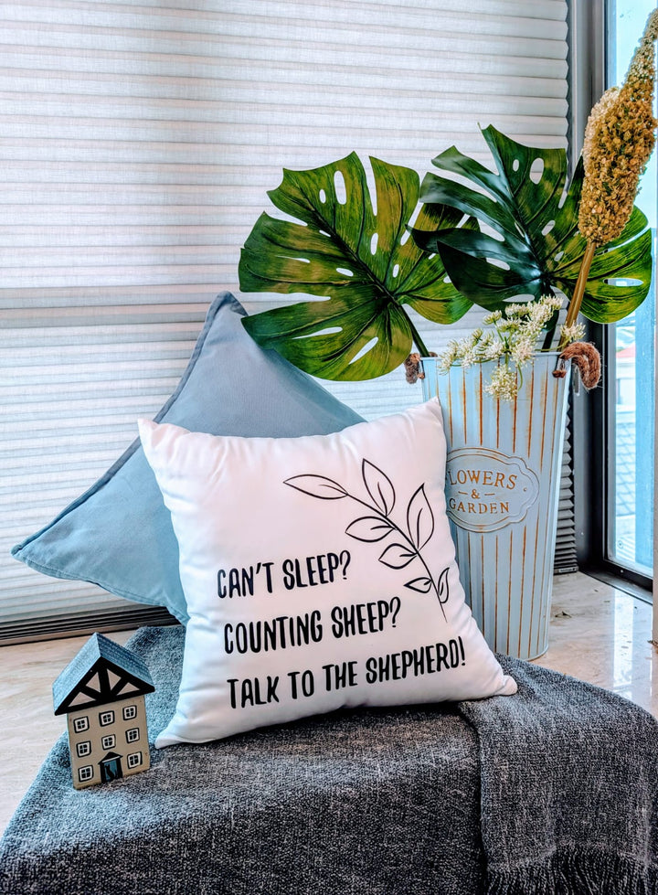 Organic Bamboo Lyocell Cushion Cover (40 x 40) - White - Display